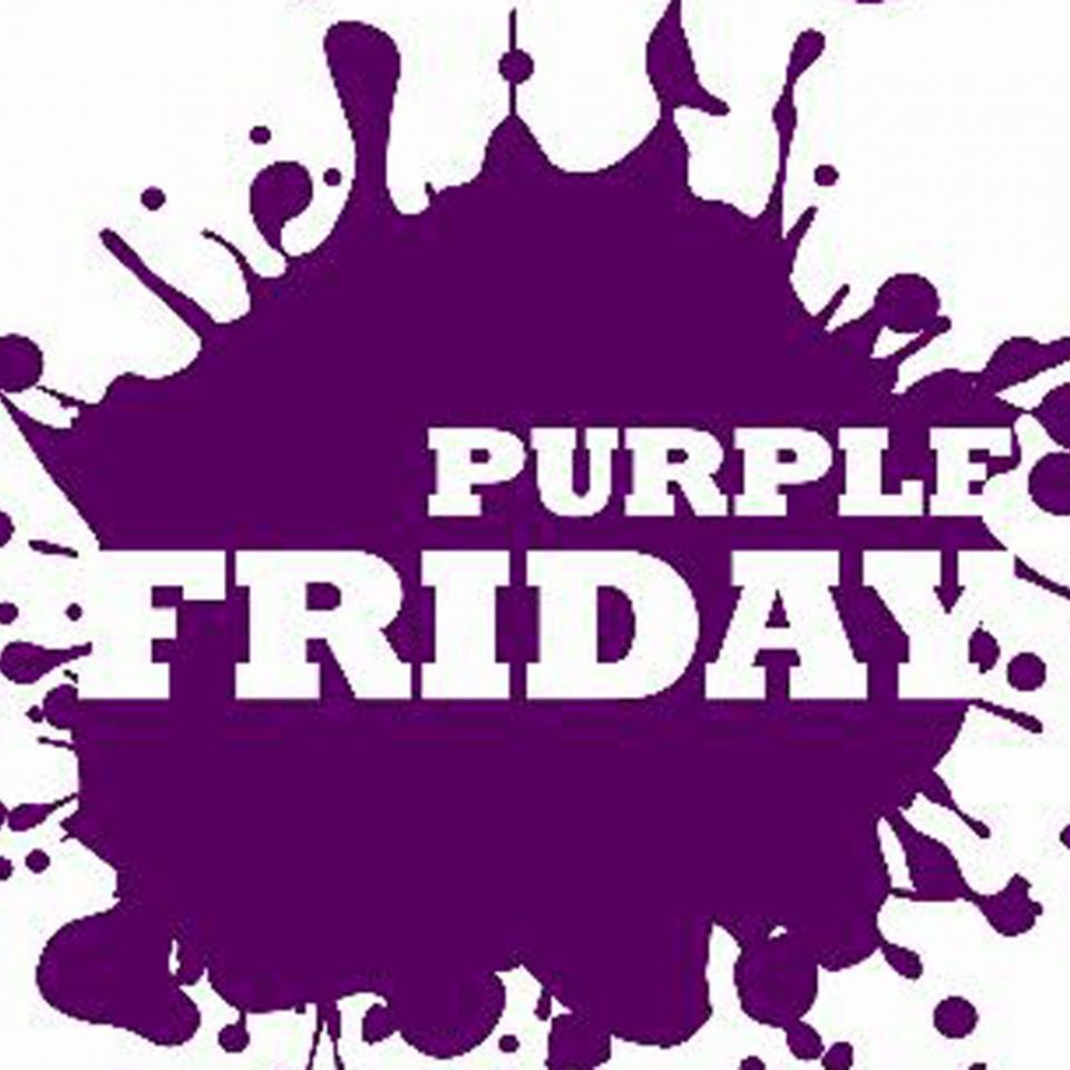 Keep calm, it's Purple Friday... Health Care for the Homeless